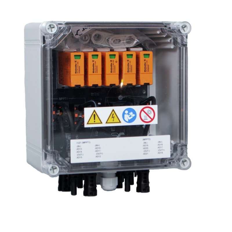 Weidmüller - Photovoltaik-DC-Stringbox Generatoranschlusskasten, PVN DC 1I#2882160000 1100 V, 2 MPP, 1 Ein