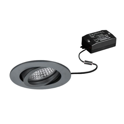 Brumberg Leuchten - Downlight/Strahler/Flutlicht LED-Einbaustrahler 230V 38143643 3000K, titan