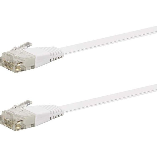 E+P Elektrik - Patchkabel Kupfer Flachkabel Cat.6 CCF 142/15 WEISS 15m