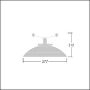 Thorn - Straßen- und Platzleuchte LED-Straßenleuchte TR 72L50 #96631734 740