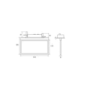 RP-Technik - Hinweisleuchte Sicherheitsleuchte AXC408SC-AZ EB 8h