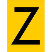 Jahn - Kennzeichnungsmaterial Zahlen+Buchstaben 06/018-Z gelb − 10 Stück