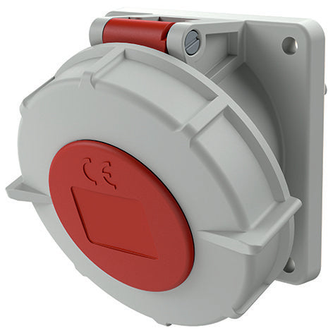 Mennekes - CEE-Anbausteckdose (IEC 60309) Anbaudose TwinCONTACT 3581 32A4p6h400V, IP67