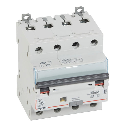 Legrand - Kombination FI-Schalter/Leitungsschutzschalter FI/LS-Schalter Legrand 411235 C-Charakt., 20A, 6kA
