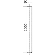OBO Bettermann - Gewindestange TR M10 2M G galv.vz