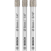 Bosch - Bohrkronenset PRO Ceramic dry 2607011626 Bohrer-Set 6 x 66 6