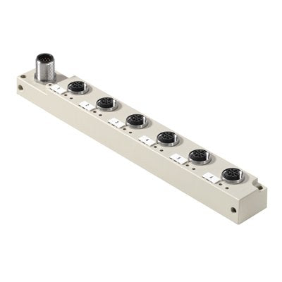 Weidmüller - Passiver Sensor-/Aktor-Verteiler (ohne Leitung) Sensor-/Aktor-Verteiler SAI06LVP124AM12LPNP Komplett-Modul