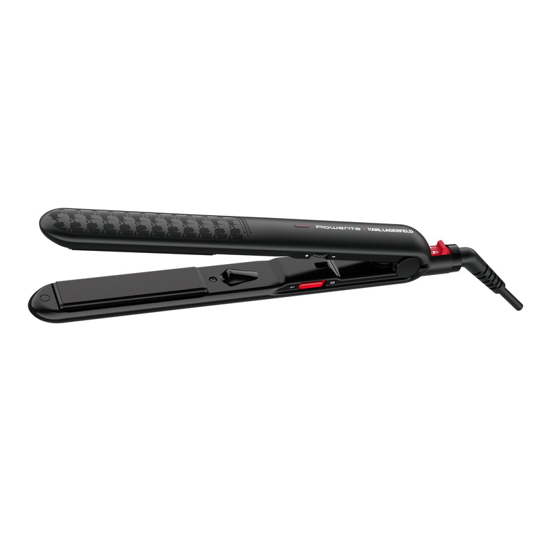 Rowenta - Haartrockner/Haarstyler Haarglätter SF321L sw/ws/rt x Karl Lagerfeld − 6 Stück