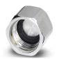 Phoenix Contact - Verschlussschraube Verschlusskappe PROT-M12 FS-M M12 aus Metall − 10 Stück