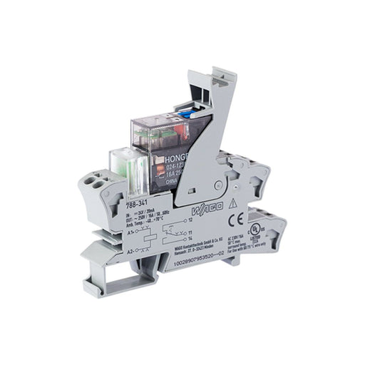 WAGO - Schaltrelais Relais-Baustein 788-341 1W 24VDC − 15 Stück