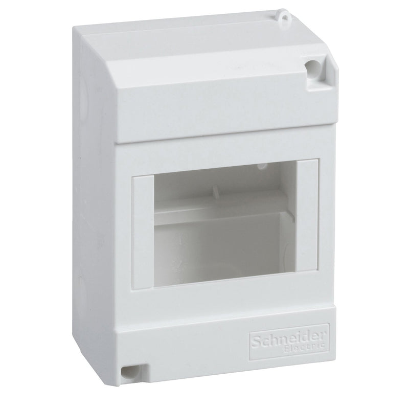 Schneider Electric - Installationskleinverteiler Aufputzgehäuse Micro 10206 Pragma, 4 TE, IP40