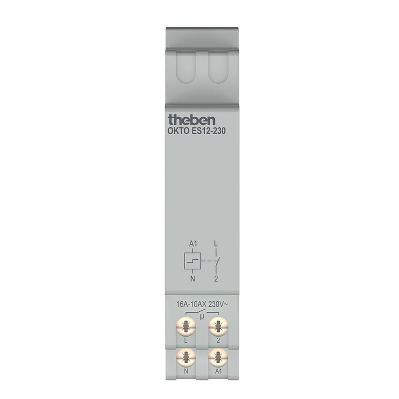 Theben - Stromstoßschalter OKTO ES12-230 1 Kanal/Kontakt S