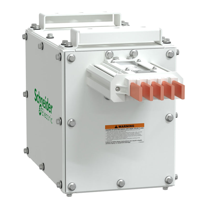 Schneider Electric - Einspeisekasten für Schienenverteiler Endeinspeisung L 250A ITSC250GS42BO0500E CU 3LNPER IP42