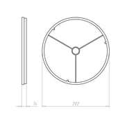 Kaiser - Zubehör/Ersatzteile für Leuchteneinbaugehäuse Frontring 1293-83 190mm f.KompaX 1-3