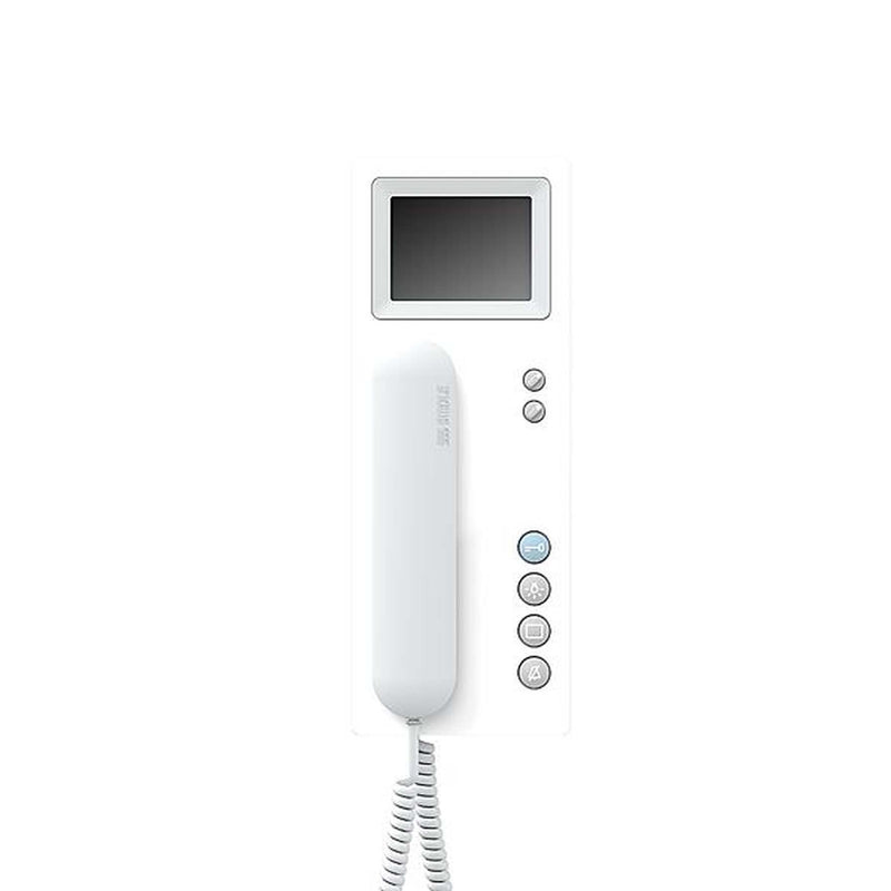 Siedle&Söhne - Innenstation für Türkommunikation Bus-Telefon Standard BTSV 850-03 WH/W Farbmonitor wshgl/ws