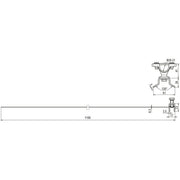 DEHN - Leitungshalter für Blitzschutz Leitungshalter LHZS20SB50.300PAV2A f.HVI-Leitung K-NIRO