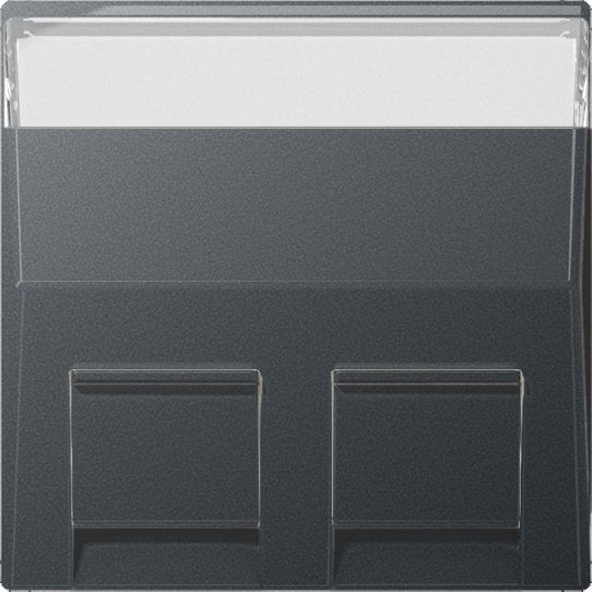 Jung - Einsatz/Abdeckung für Kommunikationstechnik Abdeckung A 569-30 BF PL ANM f.Montageadapt. 30Gr