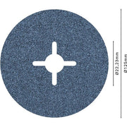 Bosch - Trenn-/Schleifscheibe PRO R574 Fiberscheibe, 2608606733 125 mm, G60
