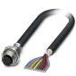 Phoenix Contact - Rundsteckverbinder, feldkonfektionierbar (Industriesteckverbinder) Einbausteckverbinder SACCBP-FS-12#1442191 − 1 Stück