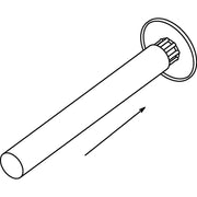 HellermannTyton - Leuchteneinbaugehäuse Abstandhalter 148-00102(40) Einbaustrahler H30mm − 400 Stück