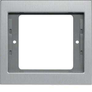 Berker - Abdeckrahmen Rahmen Alu 13137003 1fach