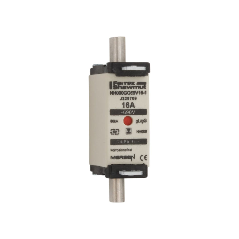 Mersen - Messersicherung NH-Sicherungseinsatz SG NH000GG69V10-1 Gr.000 gG 10A/690VKM