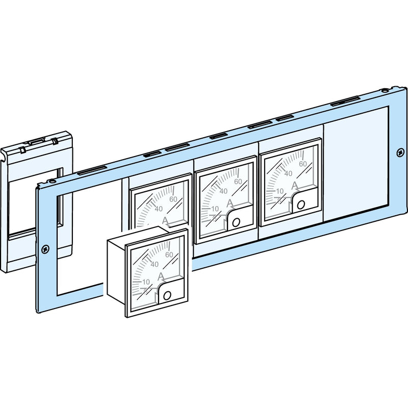 Schneider Electric - Frontplatte (Schaltschrank) Frontplatte PrismaSeT-P LVS03904 Breite=650mm