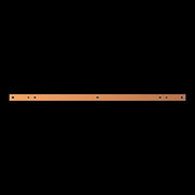 Striebel&John - Sammelschiene Kupferschiene ZX1106 30x10mm L:850mm