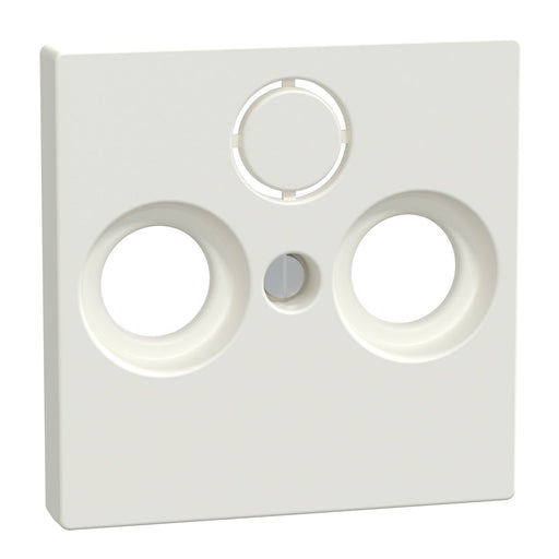 Merten - Einsatz/Abdeckung für Kommunikationstechnik Zentralplatte pws/gl 296719 für Antennendose