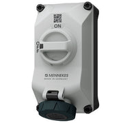 Mennekes - CEE-Steckdose abschaltbar, abgesichert (IEC 60309) Wandsteckdose 5602405H DUO 16A4P5h 690V