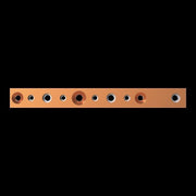 Striebel&John - Sammelschiene Kupferschiene lose ZX2520 30x10mm, L:274mm