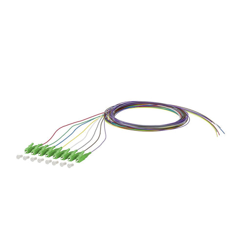 Metz Connect - LWL-Pigtail OpDAT Pigtail LC-APC 150Q1JA0020E8 2m OS2 B2 8farbig − 8 Stück
