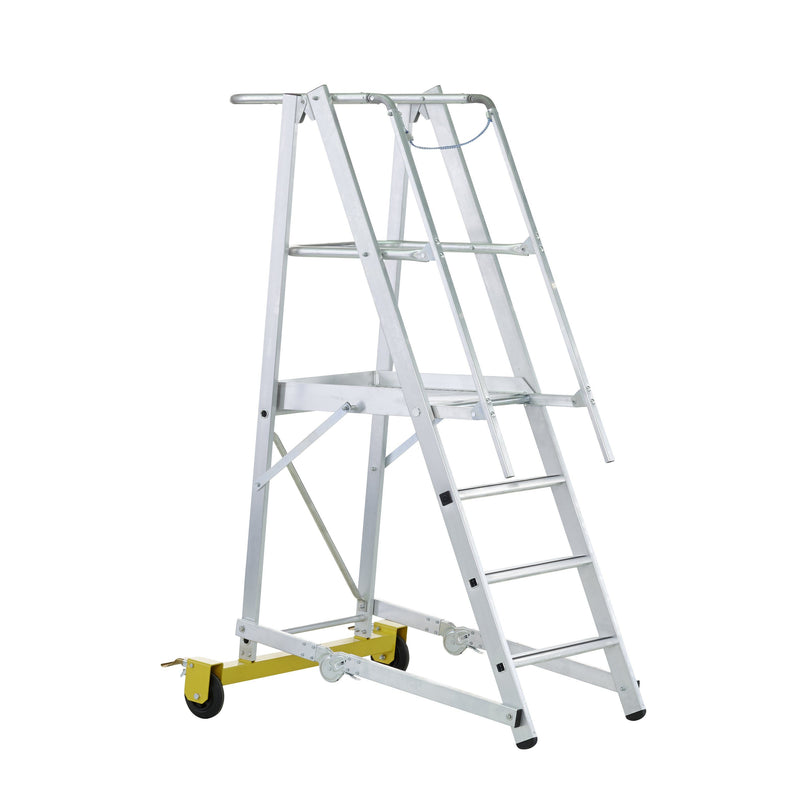 ILLER-LEITER - Stufenleiter Podestleiter 46239 5 Stufen