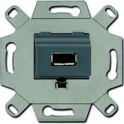 Busch-Jaeger - Einsatz/Abdeckung für Kommunikationstechnik USB-Anschlussdose 0261/13 grau