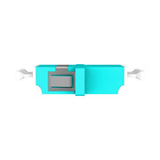 EFB-Elektronik - LWL-Kupplung LC-D SM Kupplung aqua 53357.31 Keramikhülse