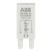 ABB Stotz S&J - Zubehör/Ersatzteile für Schaltrelais Steckmodul CR-P/M 82 ohne LED, 230VAC − 10 Stück