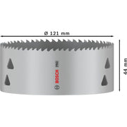 Bosch - Lochsäge PRO Multi Material 2608901539 Lochsäge 121 mm mit