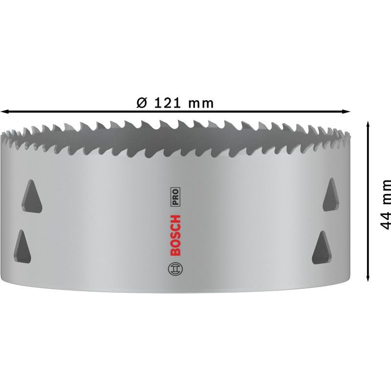 Bosch - Lochsäge PRO Multi Material 2608901539 Lochsäge 121 mm mit