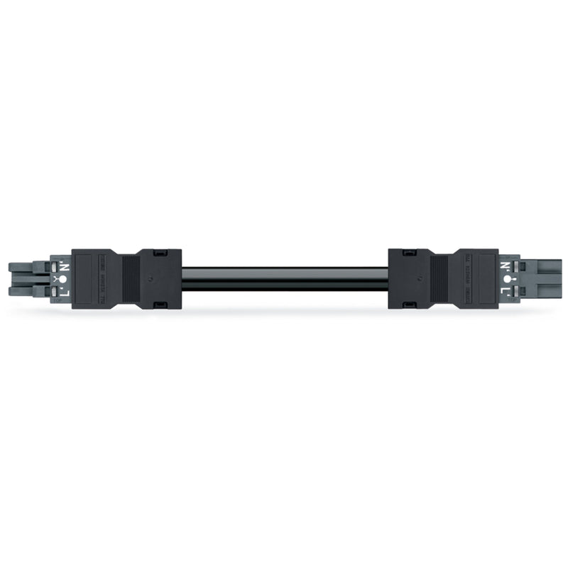 WAGO - Konfektionierte Leitung für steckbare Gebäudeinstallation konfekt.Verbindungsleitung 771-8982/006-403 Eca,Buchse Stecker