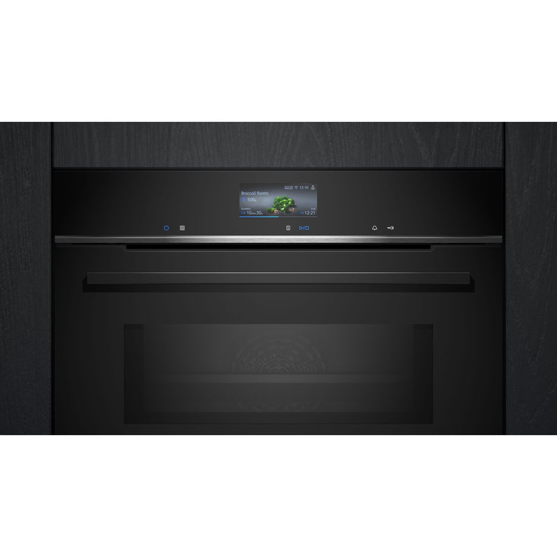 Siemens - Mikrowellengerät Kompaktbackofen CM776GKB1 IQ700,m.Mikrowelle