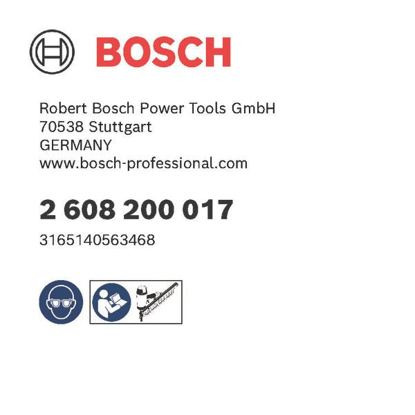 Bosch - Nagel für Nagelgerät D-Kopf Streifennagel 2608200017 SN34DK 80R 3,1 mm 80