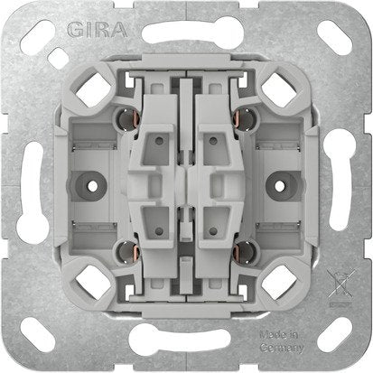 Gira - Taster Wipptaster 4f Schließer 386700 o.Kr. Einsatz