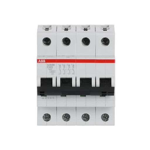 ABB Stotz S&J - Leitungsschutzschalter Sicherungsautomat S204M-C40 10kA 40A C 4p