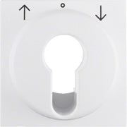 Berker - Abdeckung/Bedienelement für Installationsschalterprogramme Zentralstück pws 15061909 f.Schlüsselschalter