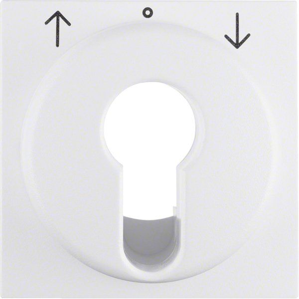 Berker - Abdeckung/Bedienelement für Installationsschalterprogramme Zentralstück pws 15061909 f.Schlüsselschalter