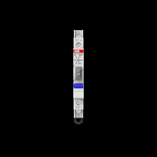 ABB Stotz S&J - Taster für Reiheneinbau Leuchttaster E217-16-10G220 blau