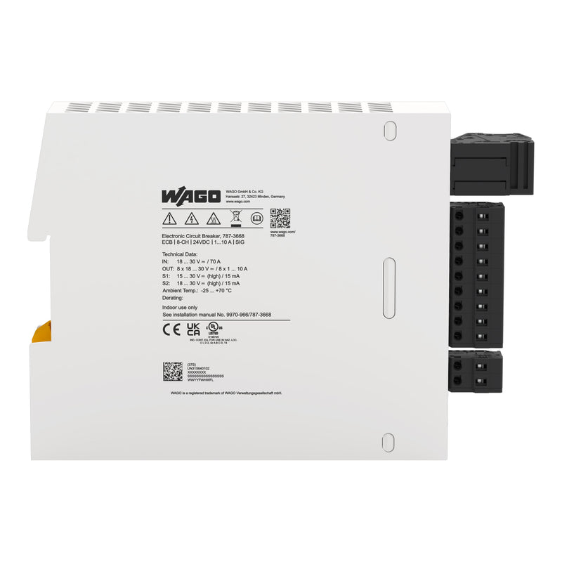 WAGO - Stromüberwachungsgerät Elektron. Schutzschalter 787-3668 DC 24 V