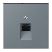 Jung - Einsatz/Abdeckung für Kommunikationstechnik Abdeckung für IAE/UAE LC 969-1 UA 251 gris 59
