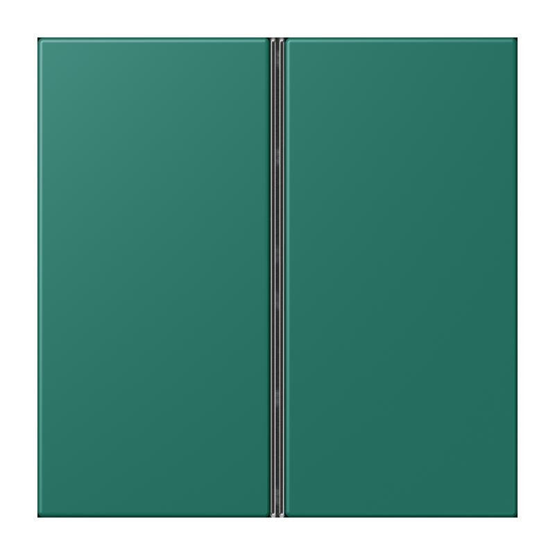 Jung - Abdeckung/Bedienelement für Installationsschalterprogramme Tastensatz 2fach LC 402 TSA 216 vert anglais