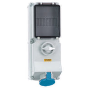 Bals Elektrotech - CEE-Steckdose abschaltbar, abgesichert (IEC 60309) Wandsteckdose abschaltbar 17521 verriegelt abgesich